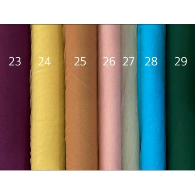 Kain soft tulle / tile polos halus / tile perancis / tile jepang