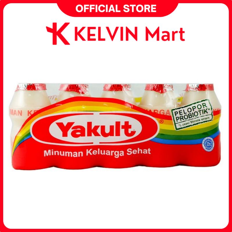 

Yakult Minuman 1 pck isi 5 pcs | KELVIN Mart