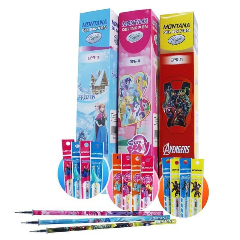 

Refill / Isi Pulpen Gel bisa hapus / permanen !! SALE !! LIMITED!!