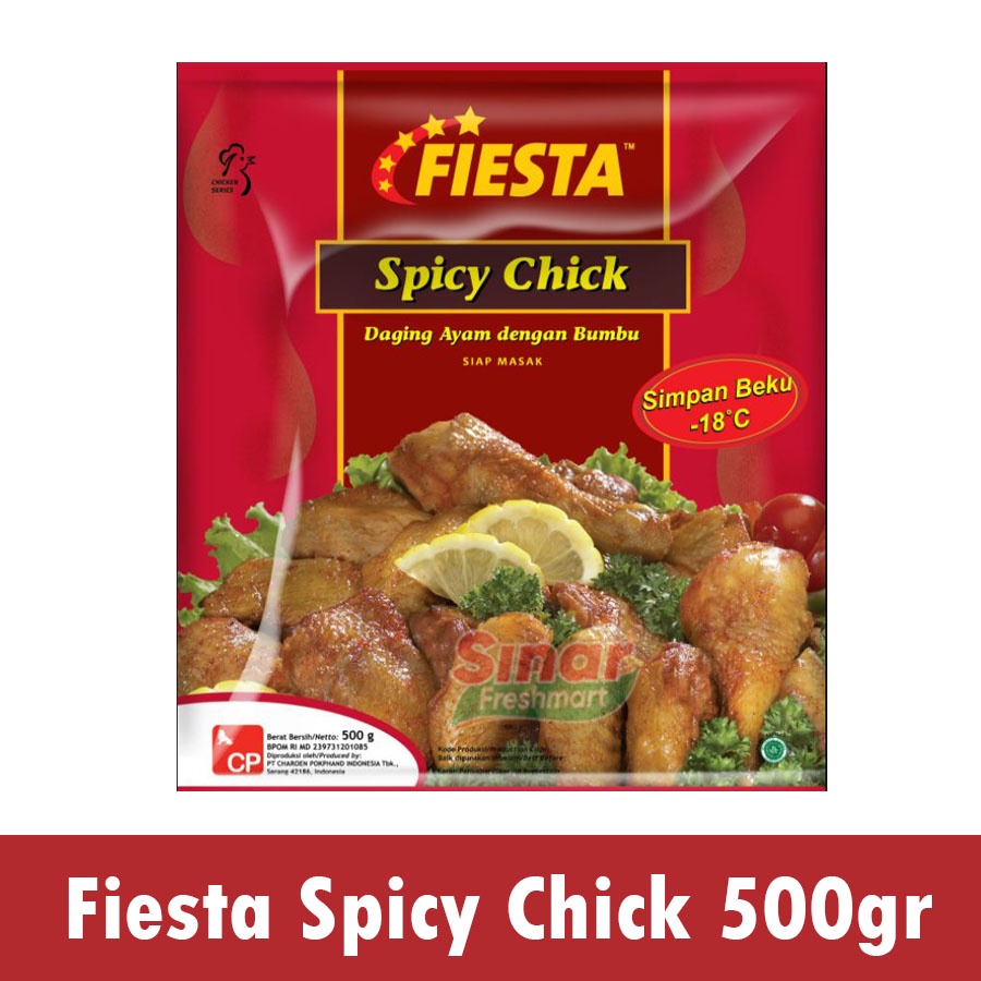 

[SINAR.FRESHMART] FIESTA SPICY CHICK AYAM PANGGANG PEDAS [500gr]