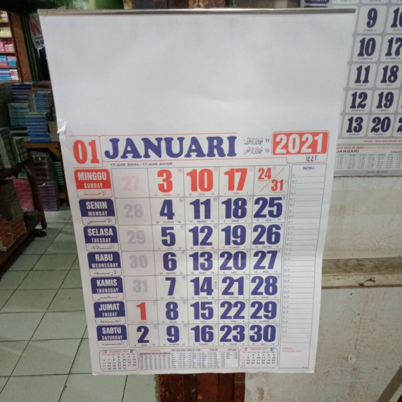 

kalender gantung Mini