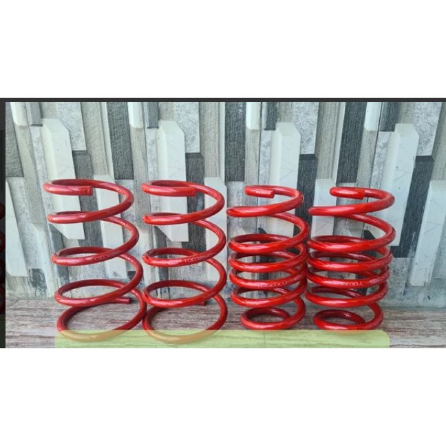 Lowering Kit Coil Spring Per APM Sport Kits Depan Belakang Avanza - Xenia Lama 2004-2011 Sepasang 4p