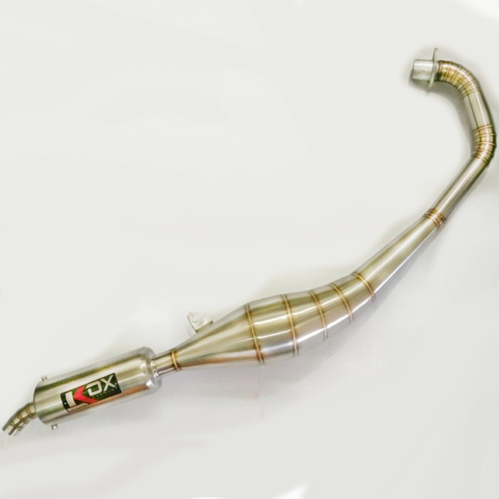 KNALPOT SATRIA 2 TAK/SATRIA HIU/SATRIA LUMBA STANDAR RACING KDX