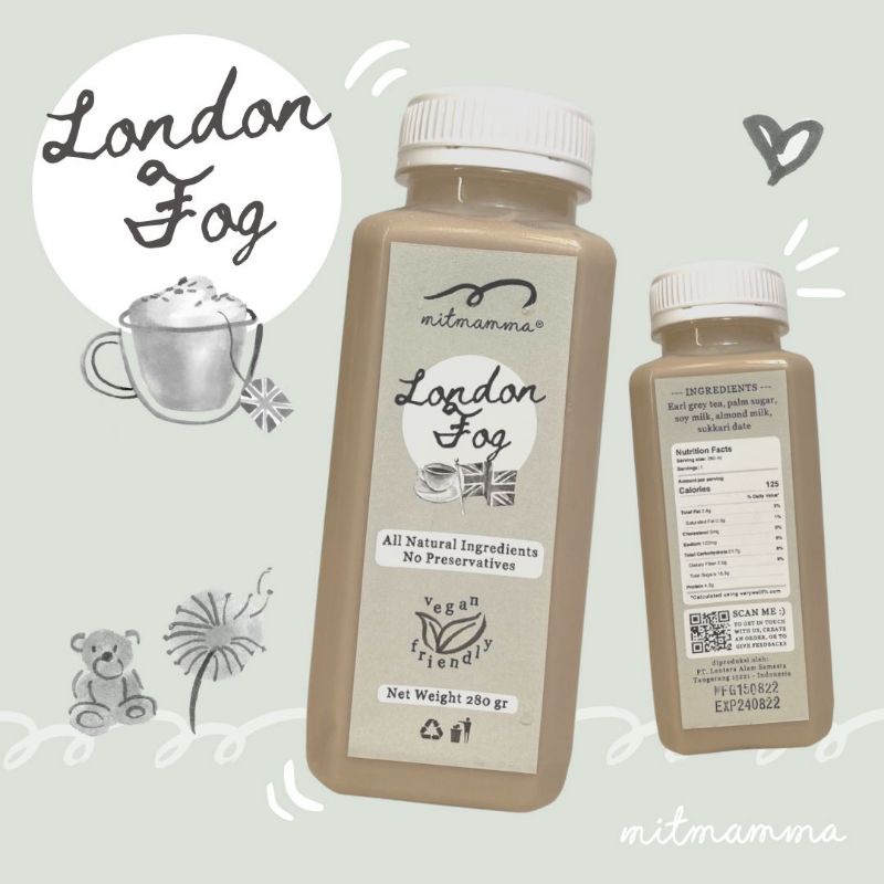 

Milk Drinks | London Fog / Almond Milk / Milk Tea / Vegan Drink / Mitmamma