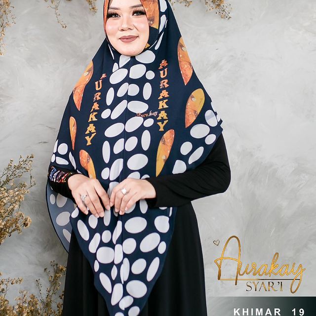 Khimar Butterfly By Aurakay