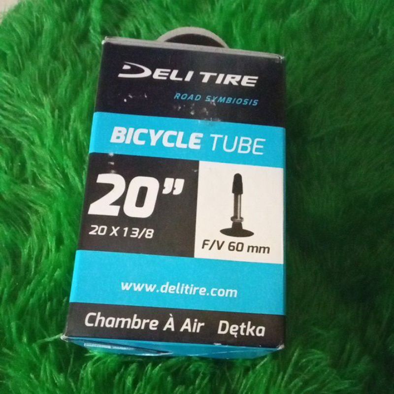 Ban dalam sepeda ukuran 20 x 1 3/8  velg 20+