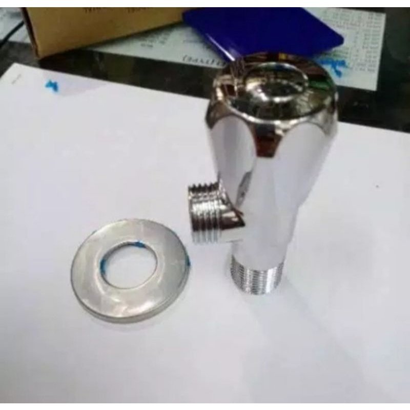 Stop kran singgle kuningan / stop kran kloset / Stop kran wastafel