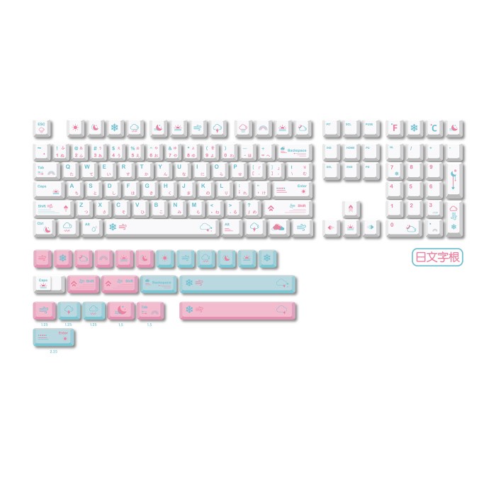 Paradox Gaming Keycaps ZS-11