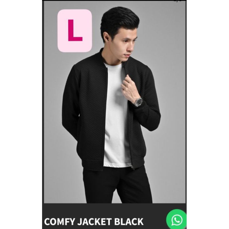 COMFY JACKET BLACK L BY MALE id