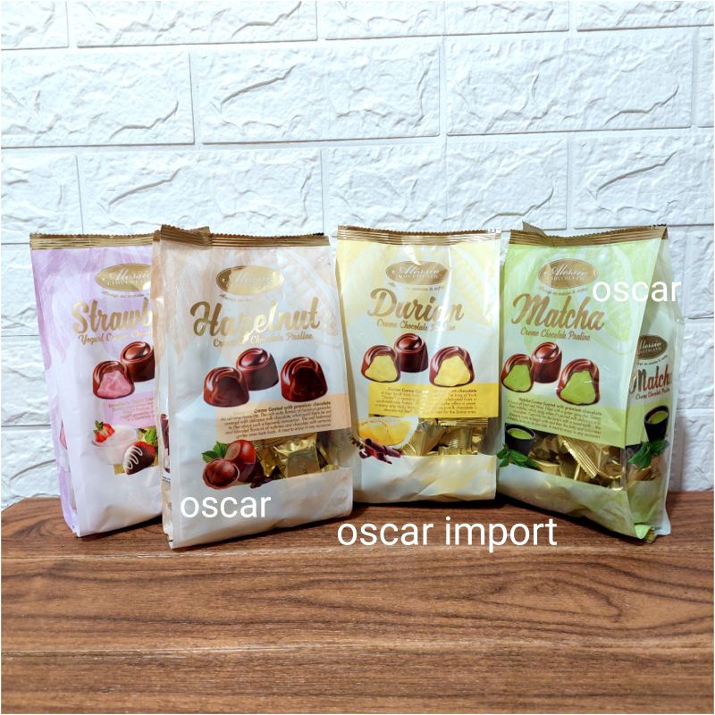 Jual Coklat Alessio Creme 200g bag cokelat Malaysia Halal chocolate import truffle durian matcha