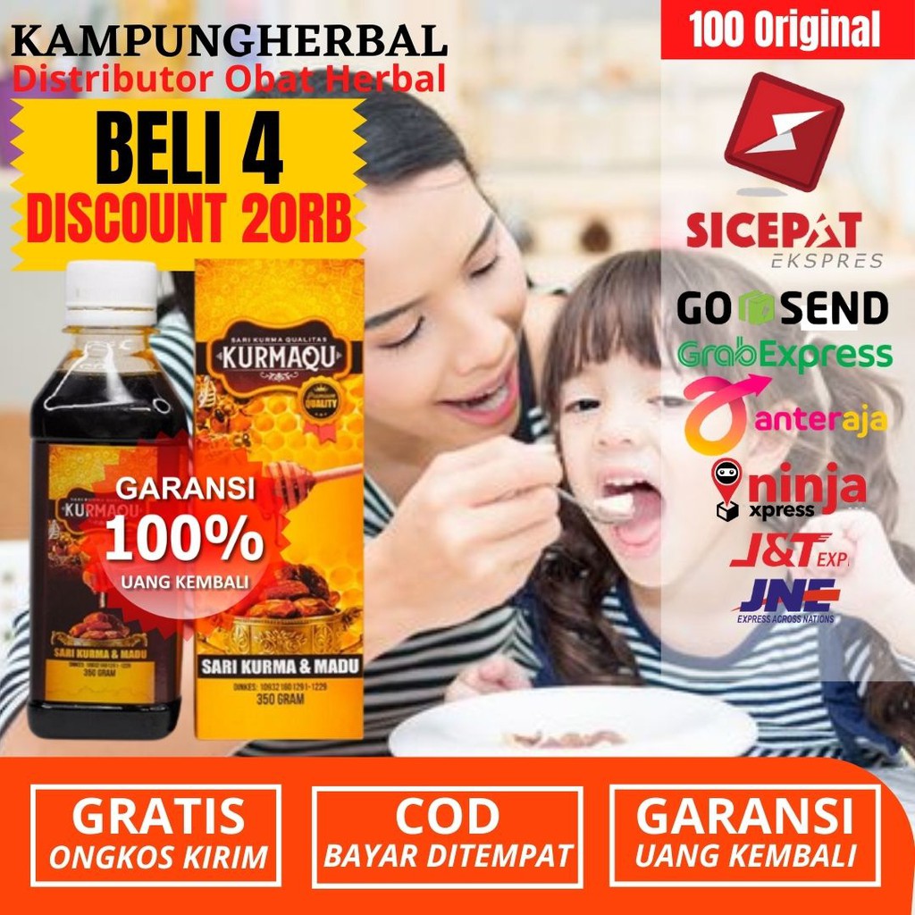 ORI KURMAQU Obat Herbal Vitamin Penambah Nafsu Makan-Suplemen Vitamin Penambah Nafsu Makan Anak & De