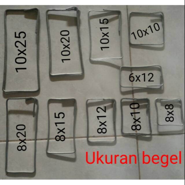 Begel Besi ring cor beton