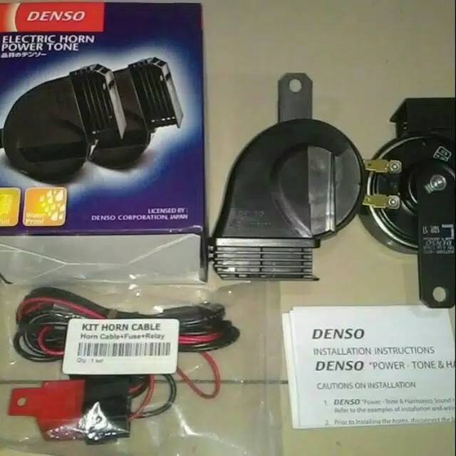 Klakson HORN DENSO keong waterproof + RILEY motor NMAX AEROX PCX XMAX