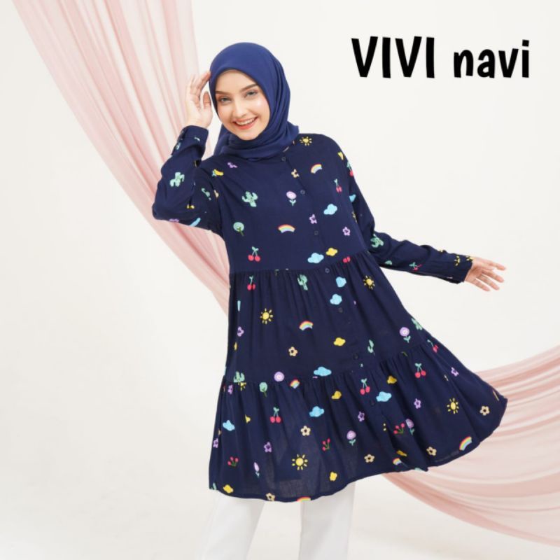 Tunik Katun jumbo  XL & XXL ld 120