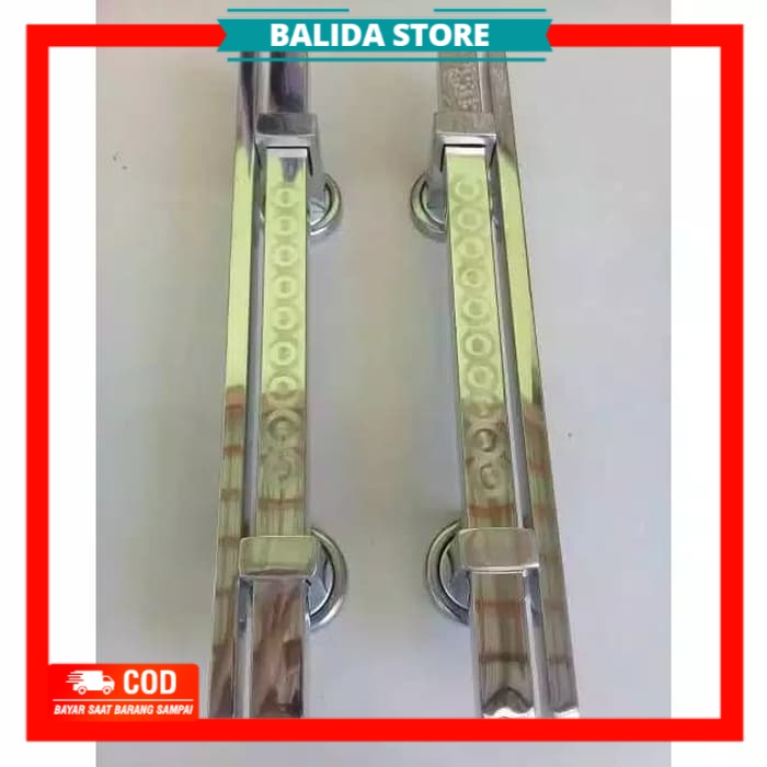1 METER GAGANG PINTU RUMAH STAINLESS - HANDLE PINTU RUMAH ANTIK