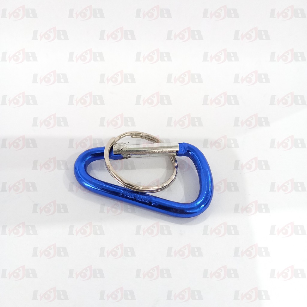 Carabiner Biasa Gantungan Kunci Tas Snap Hook Hanger Hiking Karabiner