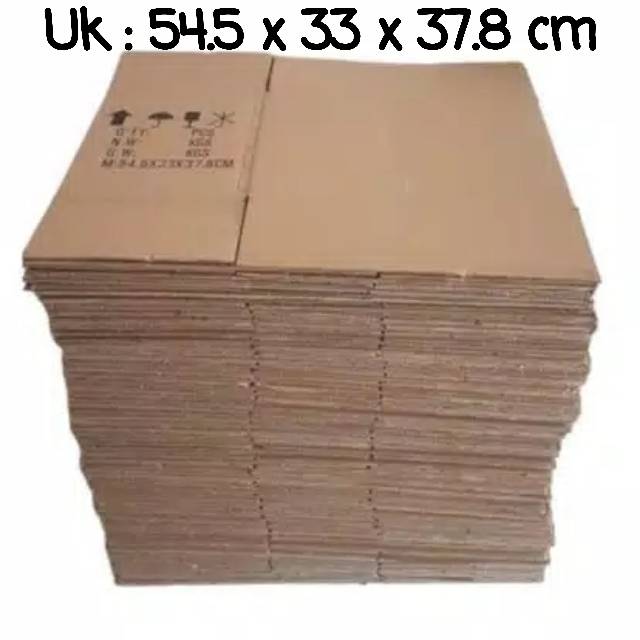 

Kardus Kotak Karton Uk. 54.5 x 33 x 37.8 cm