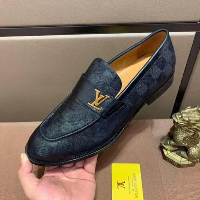 ☻ MURAH SEPATU SLIP ON COWOK TERBARU☻ SLIP ON PRIA LV MIRROR QUALITY/NEW 09 EKONOMIS