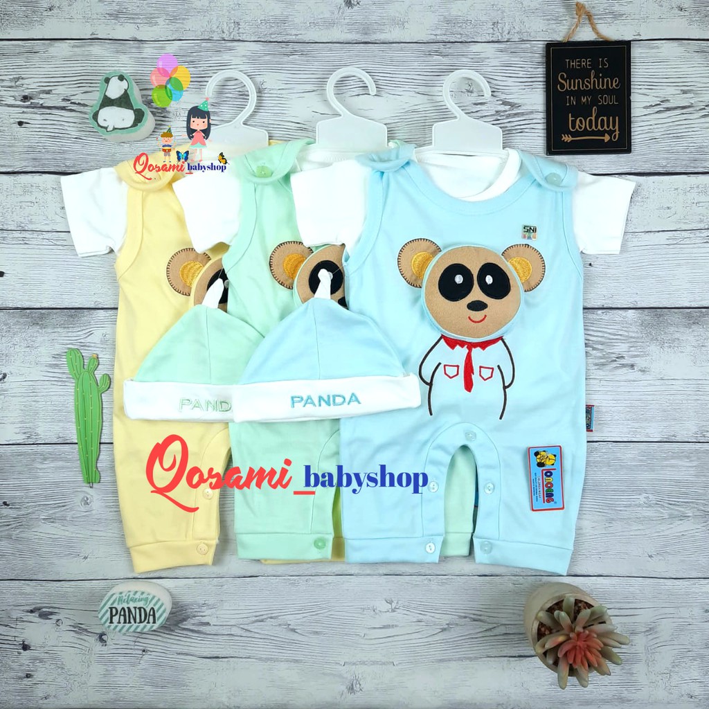 LONCENG Jumper / Kodok Bayi Motif Plus Topi Boneka SNI