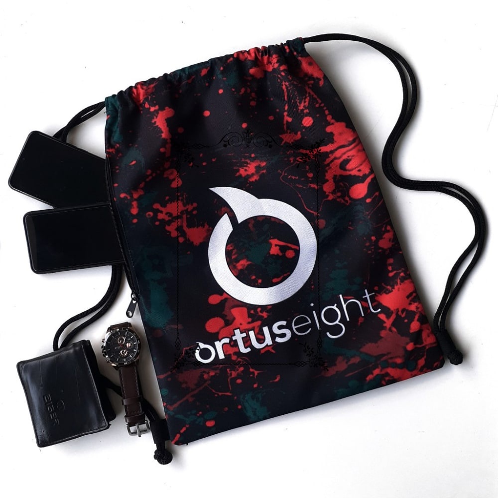 Terlaris Tas Serut Futsal Bola Olahraga / Gymsack String Bag Ortus Abstrak Elegan