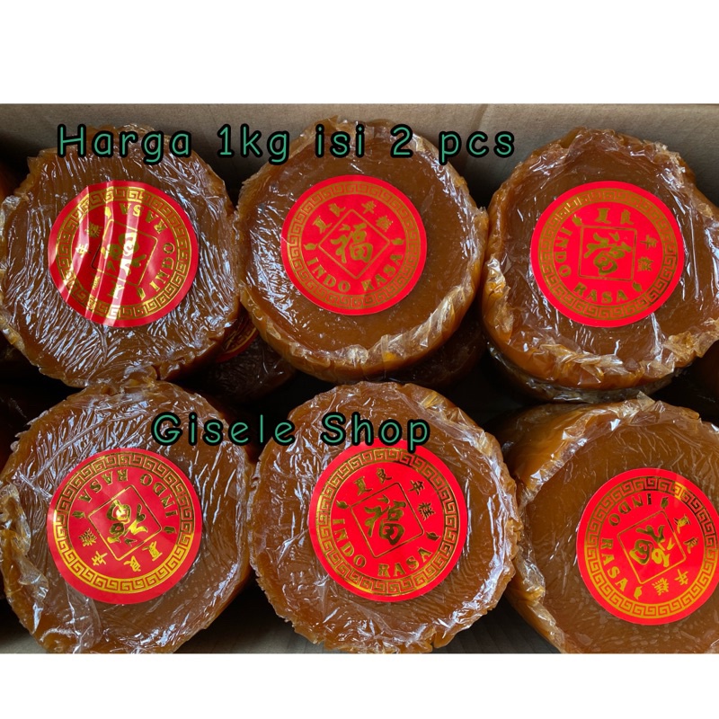 

Kue Keranjang indo rasa Kualitas Super 1kg isi 2 pcs