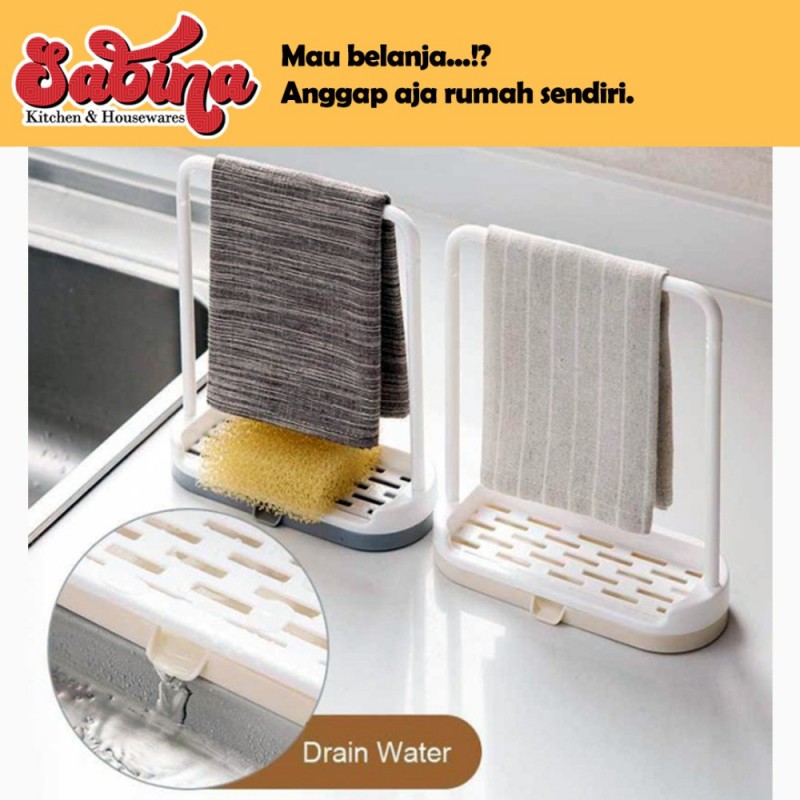 Zowak Rak Pengering Dapur Kitchen Drainer Holder Rag Hanger - QW-824