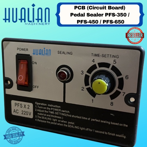 PCB Circuit Board Pedal Foot Sealer PFS-350 / PFS-450 / PFS-650 Hualian