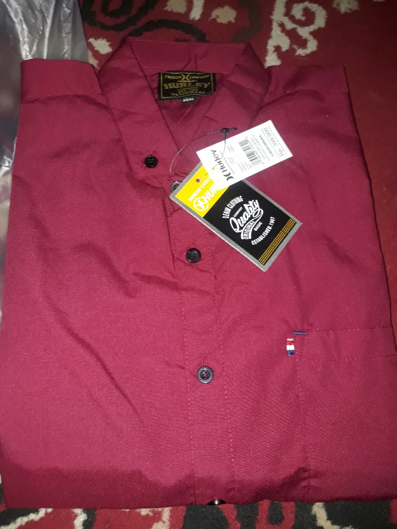 Fashion Pria M, L, Xl, Xxl, Xxxl, Xxxxl, Xxxxxl Kemeja Pria Lengan Pendek Jumbo Baju Batik Pria