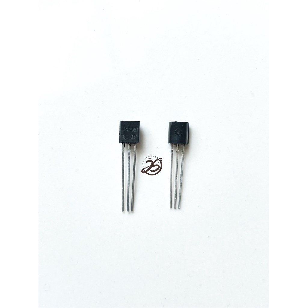 2N5551 TRANSISTOR (1 BUAH) 2N 5551 ASLI ORIGINAL 2 N 5551 ORI