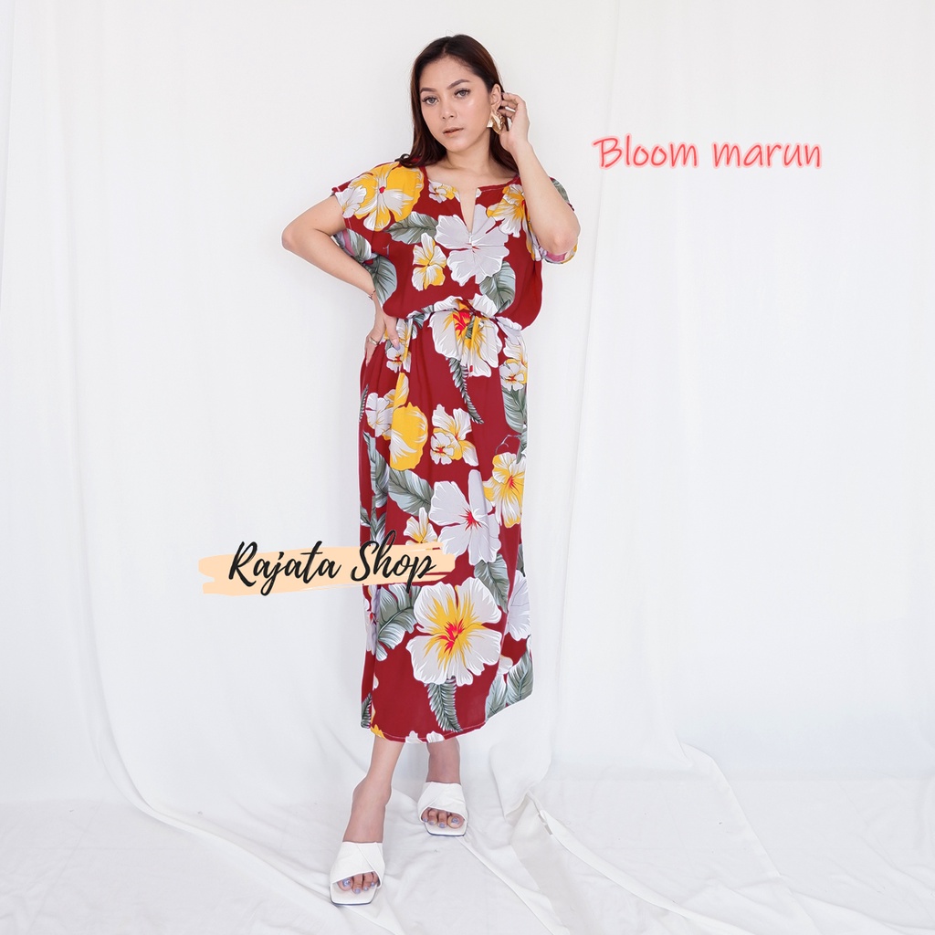 DASTER BALI BUSUI SEMATA KAKI-DTL BLOOM MARUN