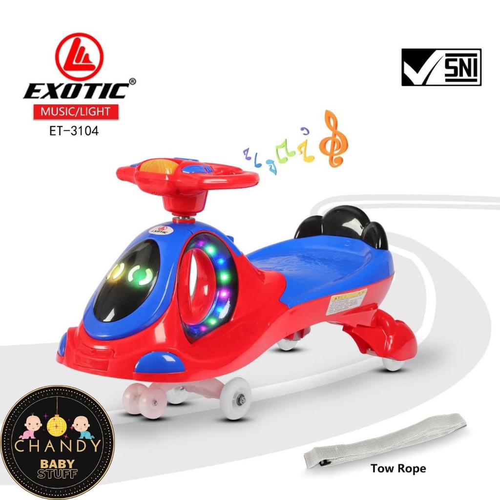 SWING CAR ET-3104 EXOTIC RIDE ON TOYS