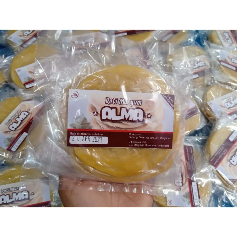 

ROTI MARYAM 'ALMA' - ORI (isi 5 pcs)