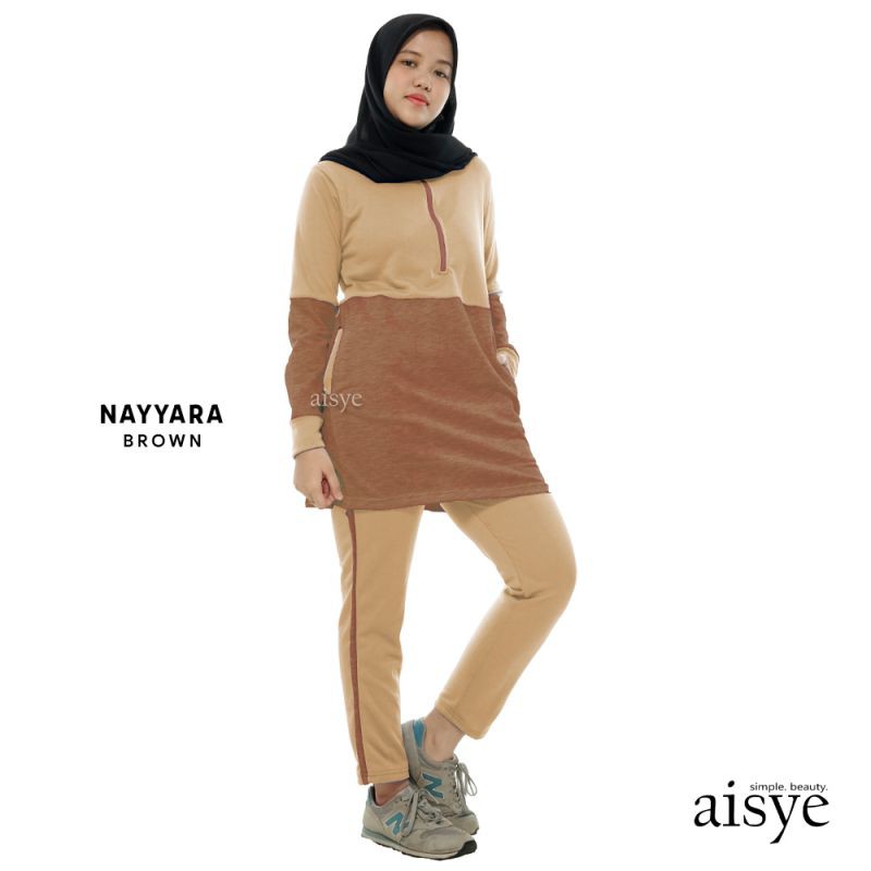 Baju Senam Setelan Olahraga Sporty NAYYARA AISYE