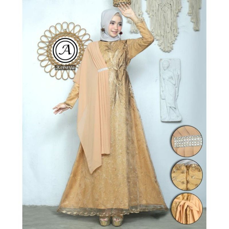 GAMIS SELENDANG  BABYDOOLL