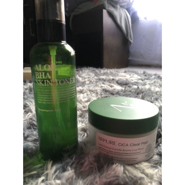 preloved benton dan npure clear pad NET NO NEGO