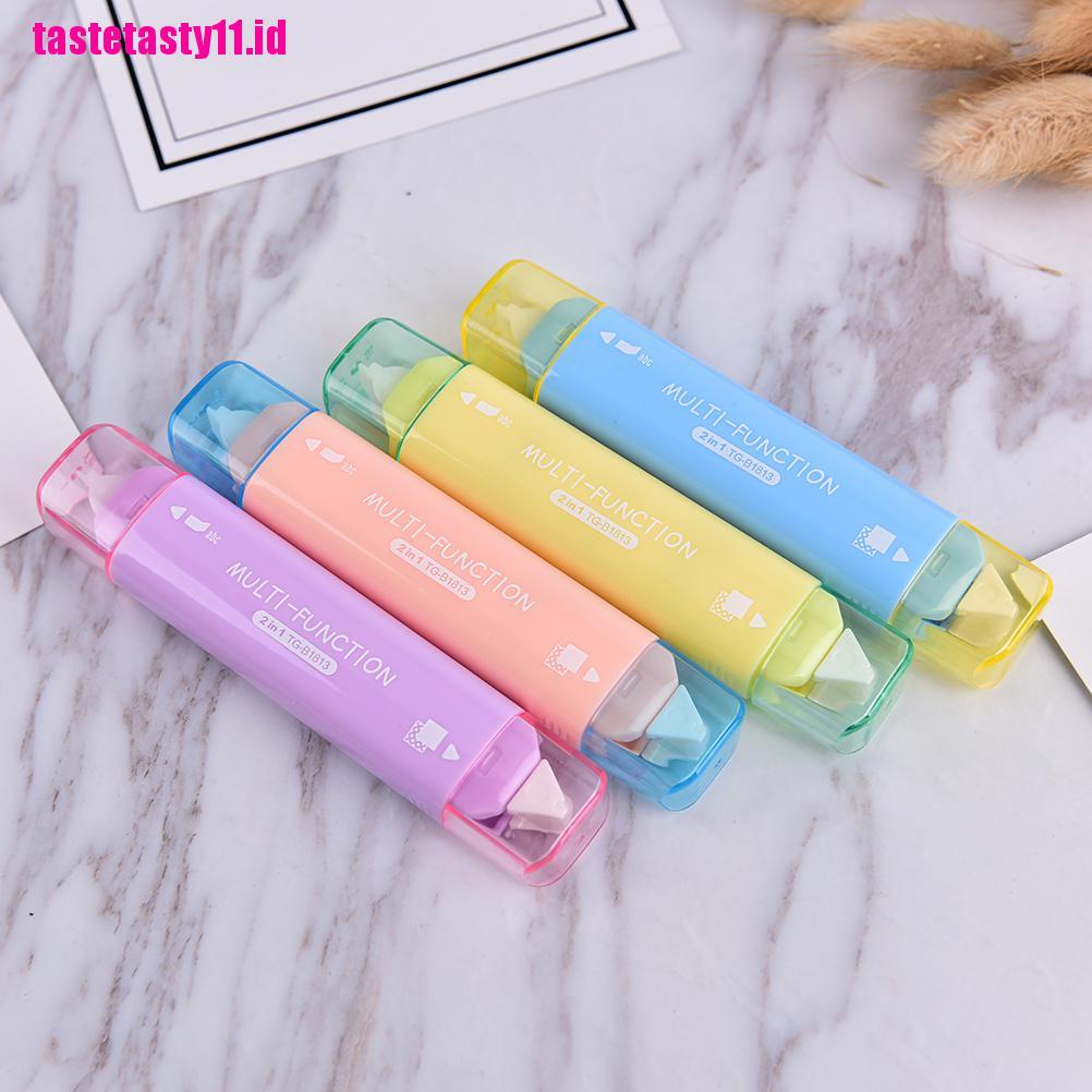 Pita Koreksi Kepala Ganda Ukuran 5mm X 5m Untuk Alat Tulis Sekolah