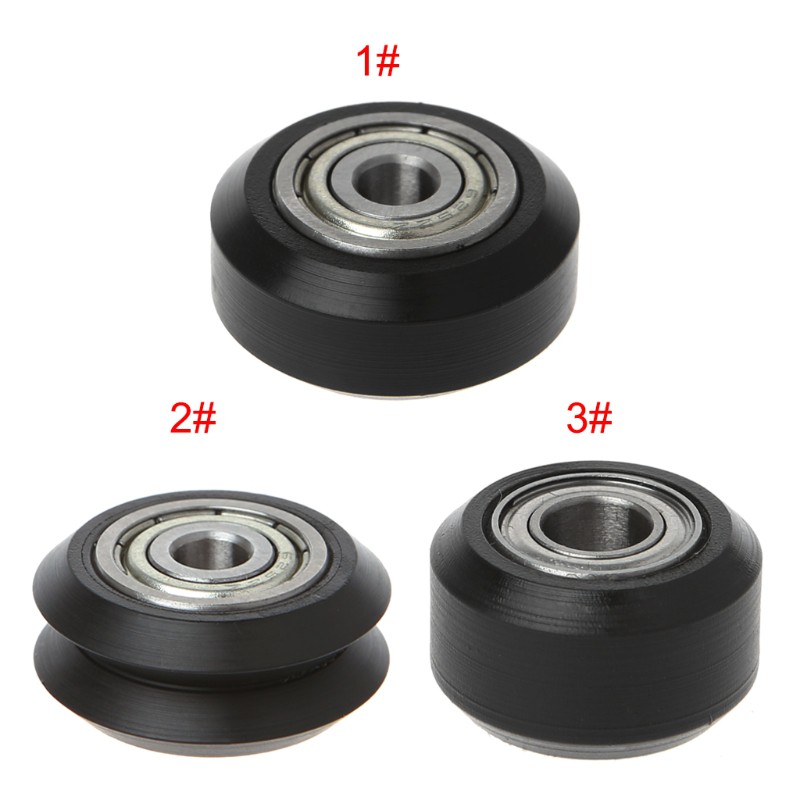 Vivi Pom 625zz Mr105Zz Idler Pulley Gear Pasif Perlin Tipe V Untuk Printer 3d