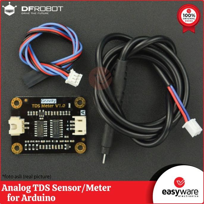 Jual DFRobot Analog TDS Sensor Meter for Arduino | Shopee Indonesia
