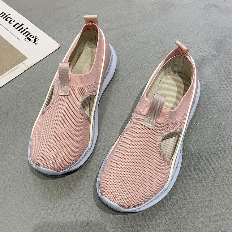 TBIG [COD] Sepatu Slip On Eccaslip Wanita Import Korea Style Santai Wanita Sepatu