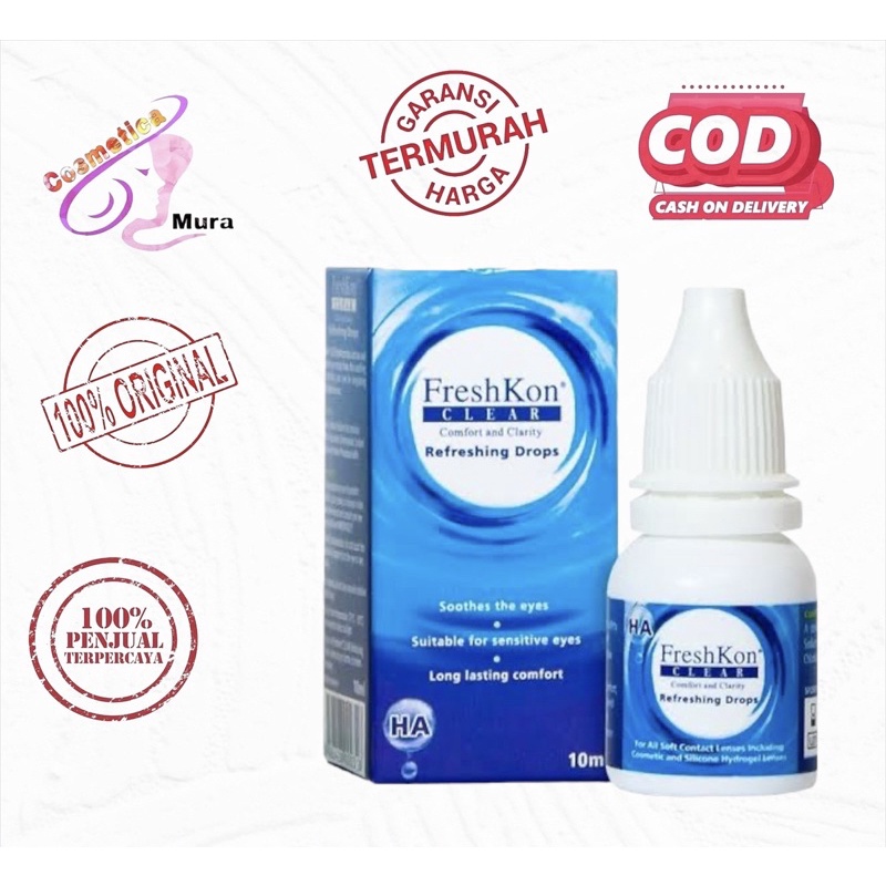 Obat tetes mata A+ / cairan softlens A+ tetes mata - tetes air softlens mata fresh kon