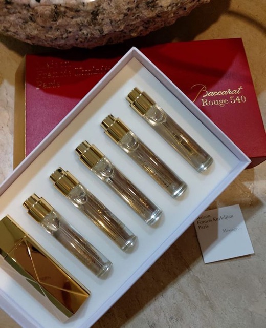 Maison Francis Kurkdjian Baccarat Rouge 540 EDP 11ml Pecahan Set