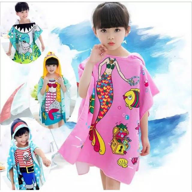  READY JATENG HANDUK ANAK  KARAKTER PONCO HANDUK PONCO 