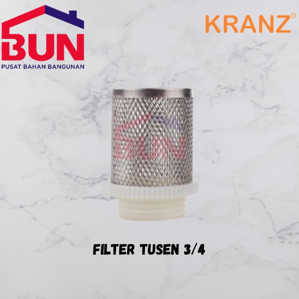 Filter Tusen Klep 3/4" Kranz/Saringan Tusen Klep/Tosen Klep/Pompa Air