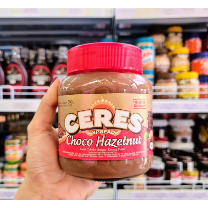 

CERES CHOCO HAZELNUT SPREAD 350GR SELAI COKLAT KACANG HAZELNUT