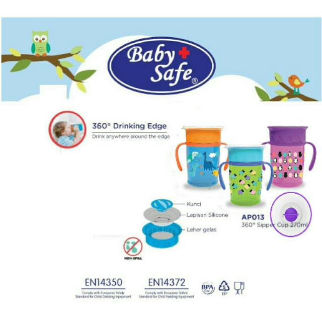 Baby Safe 360 Sipper Cup With Handle (AP013)