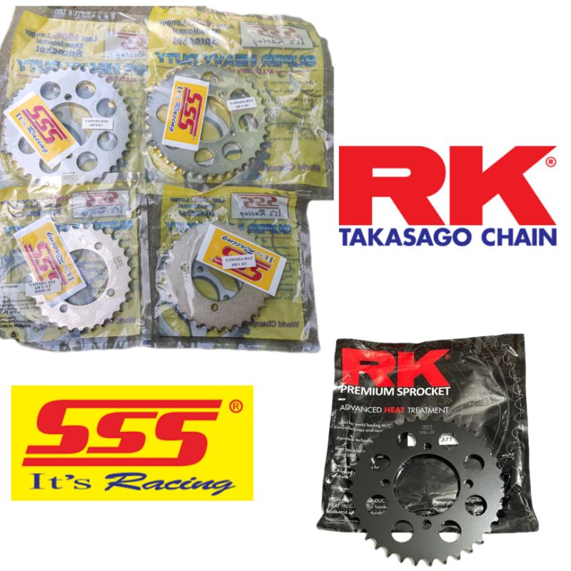 Gear SSS (Belakang) 428 : RXZ, VEGA R, RX KING, JUPITER Z, JUPITER MX ,FIZR