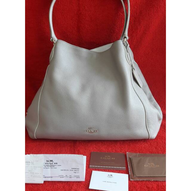 

Coach Edie color grey birch.