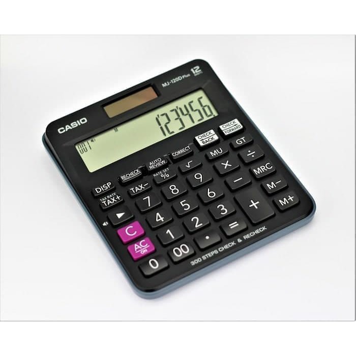 

Terbaru Calculator Casio MJ-120D PLUS Original Asli (Kalkulator MJ 120) Baru