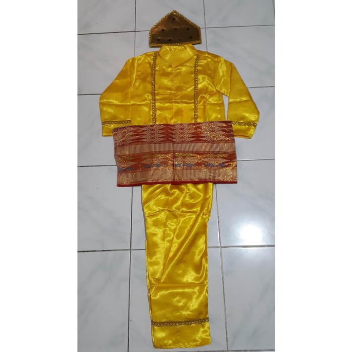 Adat Anak Baju Adat Palembang Anak Laki - Laki