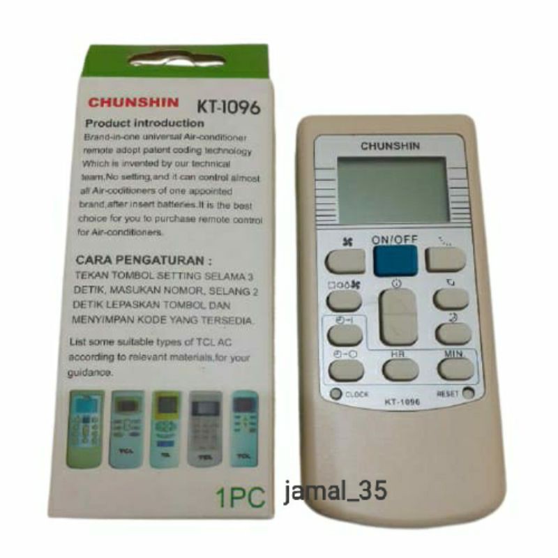 REMOTE REMOT AC TCL STANDAR MULTI TCL